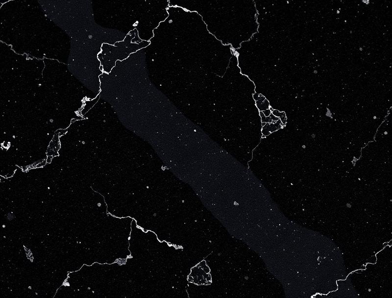 Absolute Black granite slab