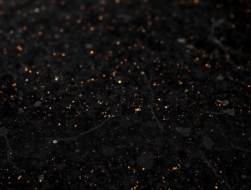 Black Galaxy granite slab