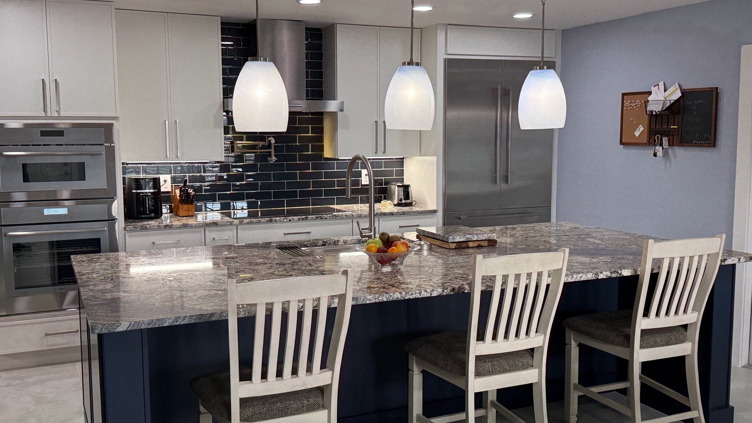 Granite surface